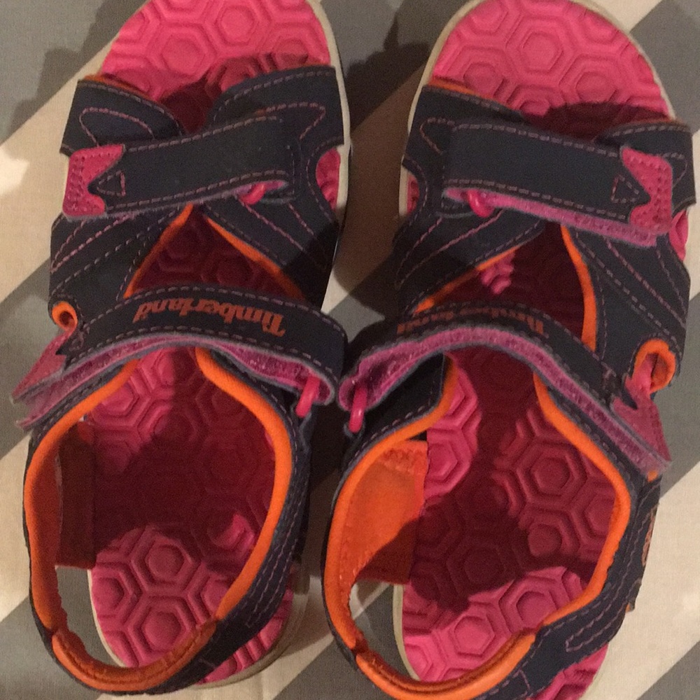 Girls timberland sandals size 1 - Picture 2 of 4
